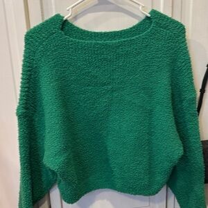Green sweater